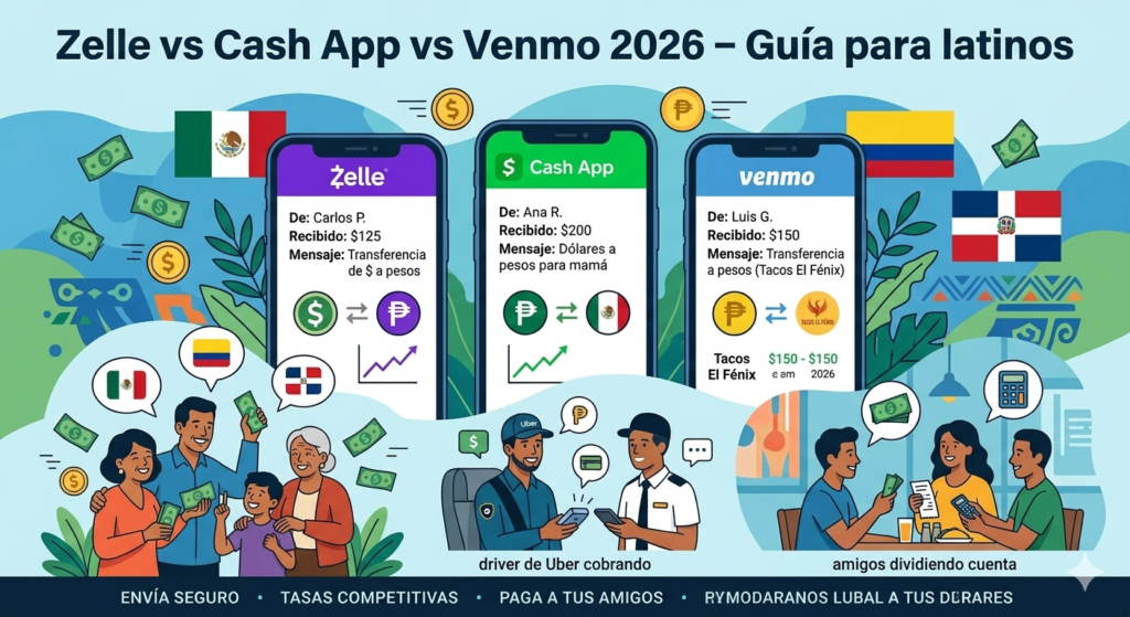 Zelle vs Cash App vs Venmo