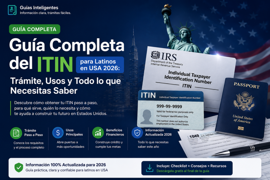 Guía Completa del ITIN para Latinos en USA 2026