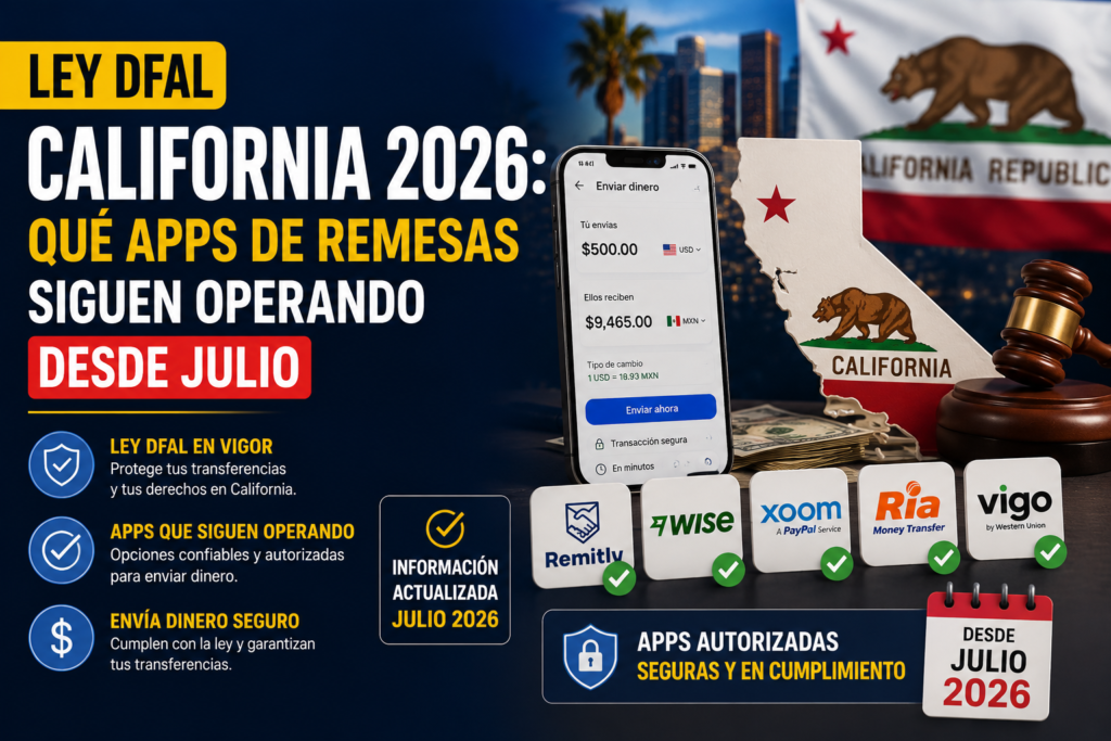 Ley DFAL California 2026