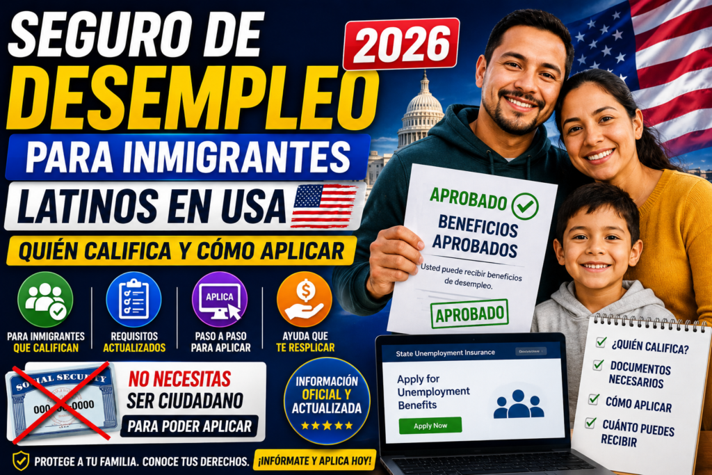 Seguro de Desempleo para Inmigrantes Latinos en USA