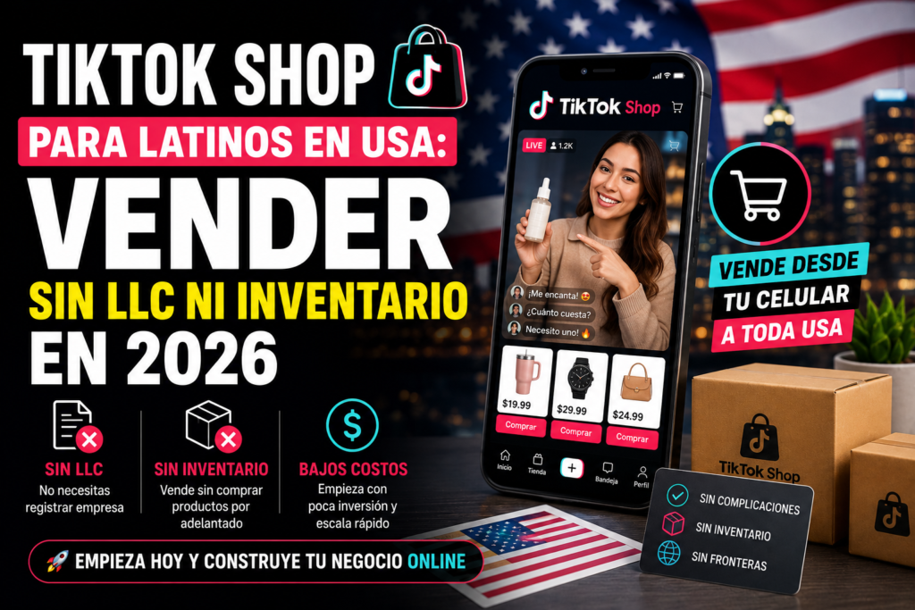 TikTok Shop para Latinos en USA