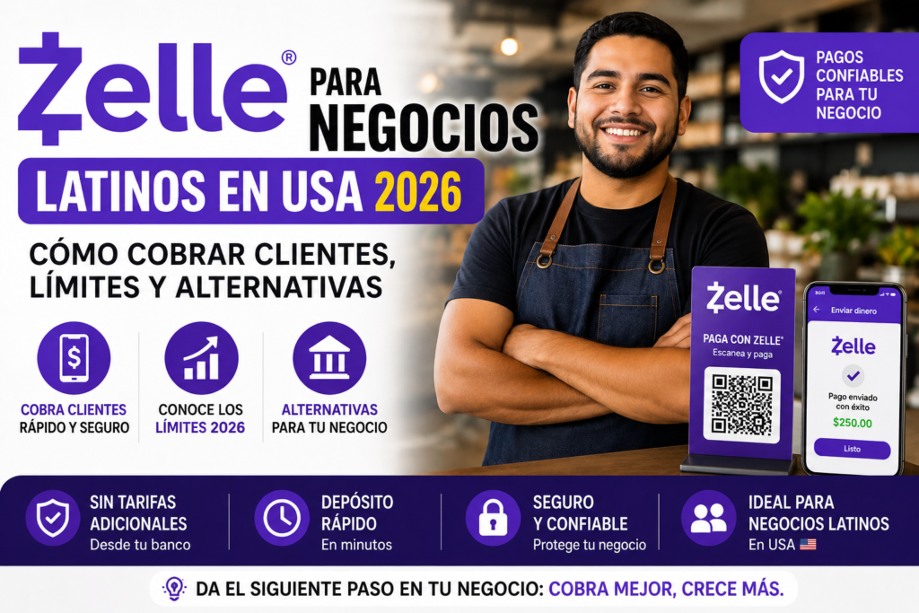Zelle para Negocios Latinos en USA