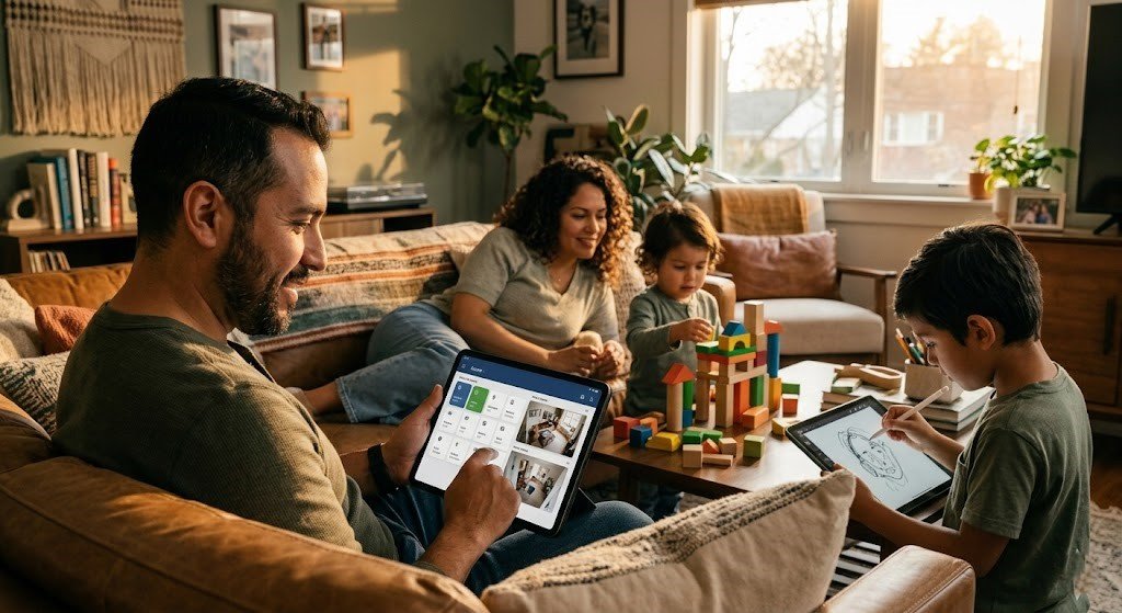 Vida diaria de familia latina en Estados Unidos 2026