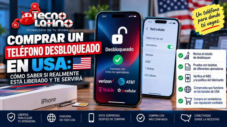 Guía para comprar un teléfono desbloqueado en USA